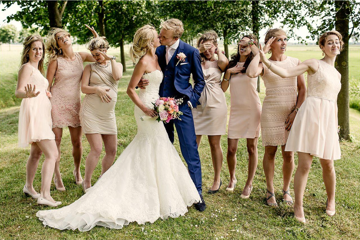 Bruidsstyling voorbeeld